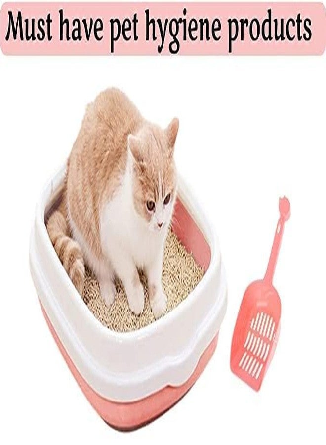 KittuPet صندوق فضلات القطط من كيتو بيت مع مجرفة، مناسب للقطط والقطط الصغيرة، خفيف الوزن وعالي الكفاءة - Image 2